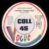 Cyril Costa Sound – Erotico Tango b/w Instrumental – Vogue FR 7″