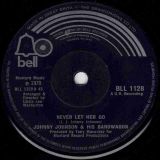 Johnny Johnson – (Blame It) On The Pony Express b/w Never Let Her Go – Bell UK 7″