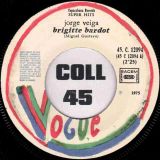 Jorge Veiga – Brigitte Bardot b/w Sassaricando – Vogue FR 7″