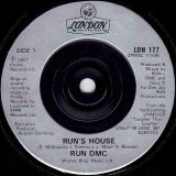 Run DMC – Run’s House b/w Beats To The Rhyme – London NL 7″