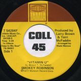 Smokey Robinson – Vitamin U b/w Holly – Tamla 7″