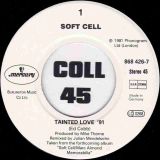 Soft Cell – Tainted Love b/w Where The Heart Is – Mercury GER 7″