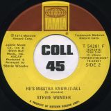 Stevie Wonder – Sir Duke b/w He’s A Misstra Know-It-All – Tamla 7″
