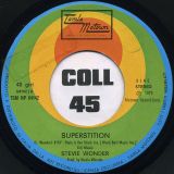 Stevie Wonder – Superstition b/w You’ve Got It Bad Girl – Tamla Motown IT 7″