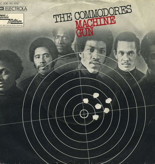 The Commodores - Machine Gun b/w There's A Song In My Heart - Tamla Motown GER 7"