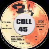 The Mc Coys – Hang On Sloppy / I Can’t Explain It b/w The Strangeloves – I Want Candy / It’s About My Baby – Barclay FR 7″