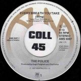 The Police – Every Breath You Take b/w Murder By Numbers – A&M NL 7″