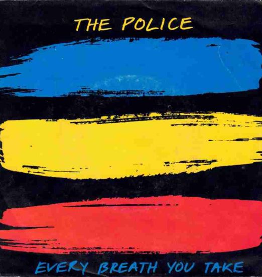 The Police - Every Breath You Take b/w Murder By Numbers - A&M NL 7"