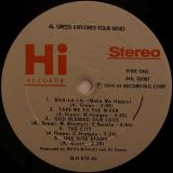 Al Green – Explores Your Mind – Hi LP
