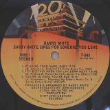Barry White – Barry White Sings For Someone You Love – 20th Century LP
