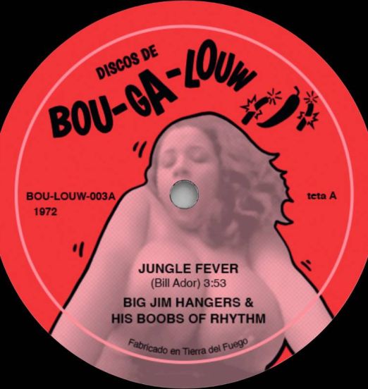 Big Jim H & His Men Of Rhythm - Jungle Fever b/w Moon People - Hippy Skippy Moon Strut - Bou-Ga-Louw TF 7"