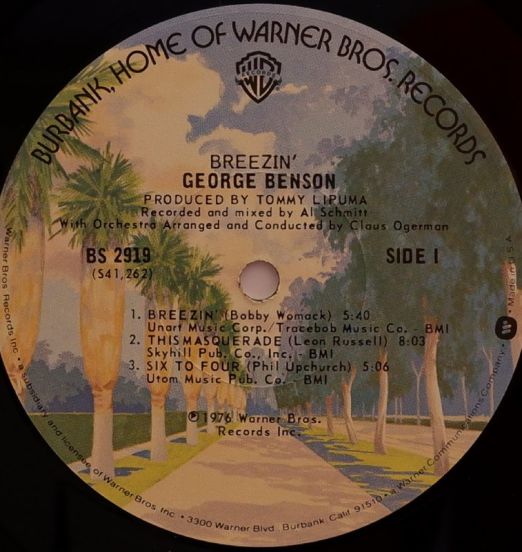 GeorgeBenson-BreezinLPLABELA