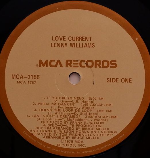 LennyWilliams-LoveCurrentLPLABELA
