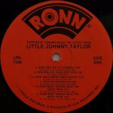 Little Johnny Taylor – Everybody Knows About My Good Thing – Ronn LP