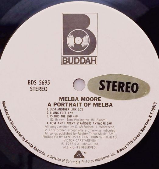 MelbaMoore-APortraitOfMelba-Label