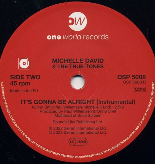 MichelleDavid&TheTrueTones-It'sGonnaBeAlright...B