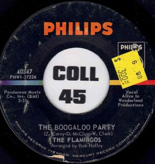 The Flamingos - The Boogaloo Party b/w The Nearness Of You - Philips 7"
