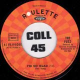 The Fuzz – I’m So Glad b/w Like An Open Door – Roulette FR 7″