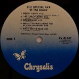 The Special AKA – In The Studio – Chrysalis LP