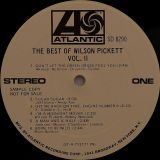 Wilson Pickett – The Best Of Wilson Pickett Vol. II – Atlantic DJ LP