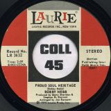 Bobby Hebb – Proud Soul Heritage b/w True I Love You – Laurie 7″
