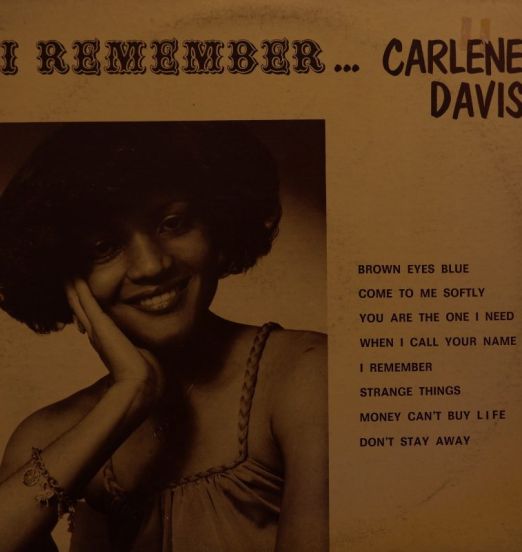 Carlene Davis - I Remember - Boss Records CN LP