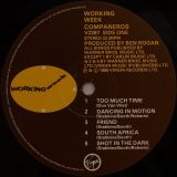 Working Week – Compañeros – Virgin UK LP