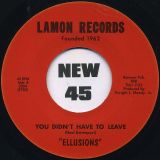 Ellusions – You Didn’t Have To Leave b/w You Didn’t Have To Leave – Lamon UK 7″