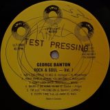 George Banton – Rock And Soul Vol. 1 – Love Light Records TEST PRESSING CN LP