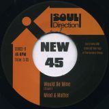 Mind & Matter – My Love Is Like A Fire b/w Would Be Mine – Soul Direction UK 7″