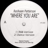Rashaan Patterson – Where You Are b/w Carl Thomas – I Wish – White 12″