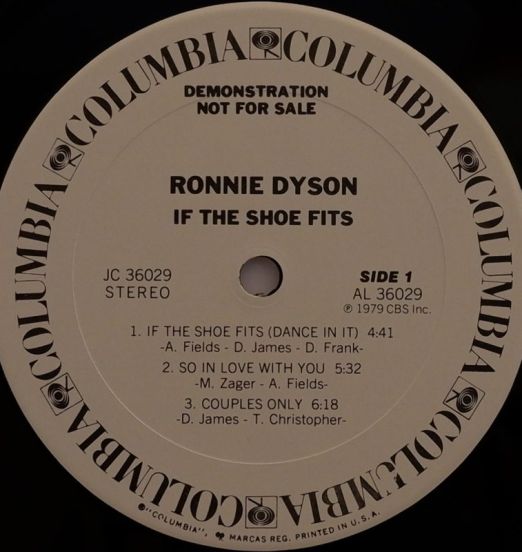RonnieDyson-IfTheShoeFitsLABEL
