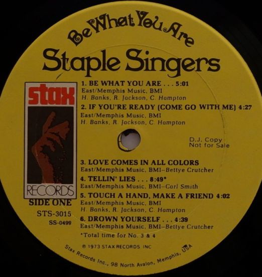 StapleSingers-BeWhatYouAreLABEL