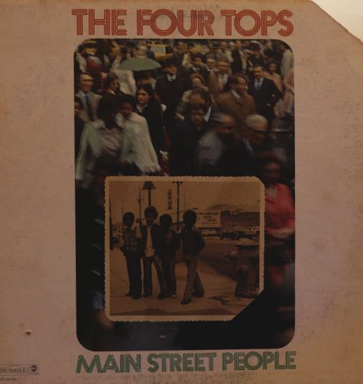 The Four Tops - Main Street People - Dunhill LP