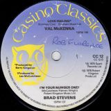The Playthings – Surrounded By A Ray Of Sunshine b/w Val McKenna – Love Feeling & Brad Stevens – I’m Your Number One – Casino Classics UK 7″