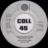 Beats International – Dub Be Good To Me b/w Invasion Of The Estate Agents – Go! AT 7″