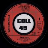 Curtis Mayfield – This Year b/w Instrumental – Rso FR 7″