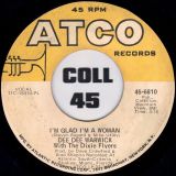 Dee Dee Warwick – Suspicious Minds b/w I’m Glad I’m A Woman – ATCO 7″