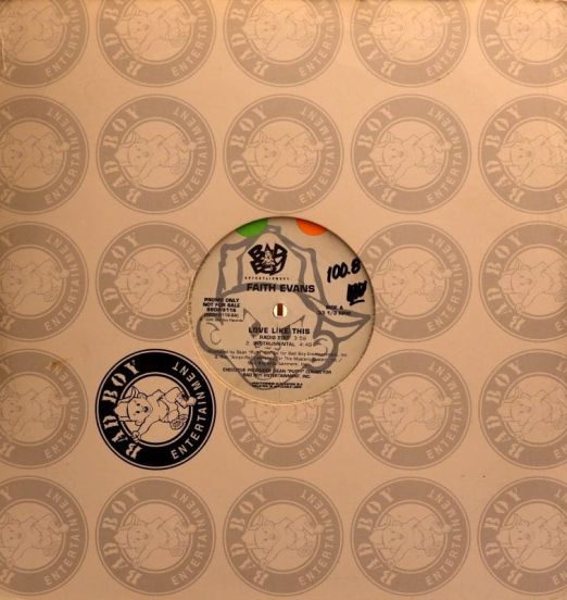 Faith Evans - Love Like This - Bad Boy DJ 12"
