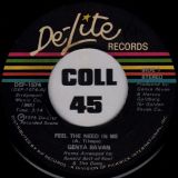 Genya Ravan – Feel The Need In Me b/w Disco Version – De-Lite Records 7″