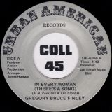Gregory Bruce Finley – In Every Woman There’s A Song b/w I The Poor – Urban America US 7″