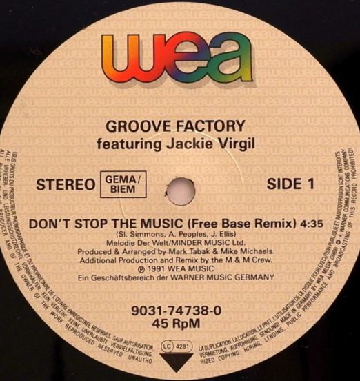 GrooveFactory-DontStopTheMusicLABEL
