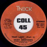 Isley Brothers – That Lady Pt.1 b/w Pt. 2 – T-Neck 7″