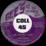 Junior English – One And Only Lover b/w Mike Elliot – Milk And Honey – Gee’s 7″