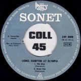 Lionel Hampton – In Concert (“Crazy Man” Hamp – Vol. 2) – Sonet DK 7″