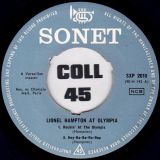 Lionel Hampton – In Concert (“Crazy Man” Hamp Vol. 3) – Sonet DK 7″