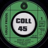 Lolly Frizol – Disco Lady b/w Funky Train – Carissima FR 7″