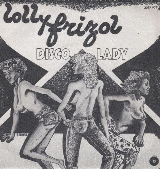 Lolly Frizol - Disco Lady b/w Funky Train - Carissima FR 7"