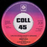 Mistura & Lloyd Michels – The Flasher b/w Life Is A Song Worth Singing – Pye UK 7″