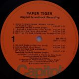 Roy Budd – Paper Tiger (Original Motion Picture Soundtrack) – Capitol Records LP